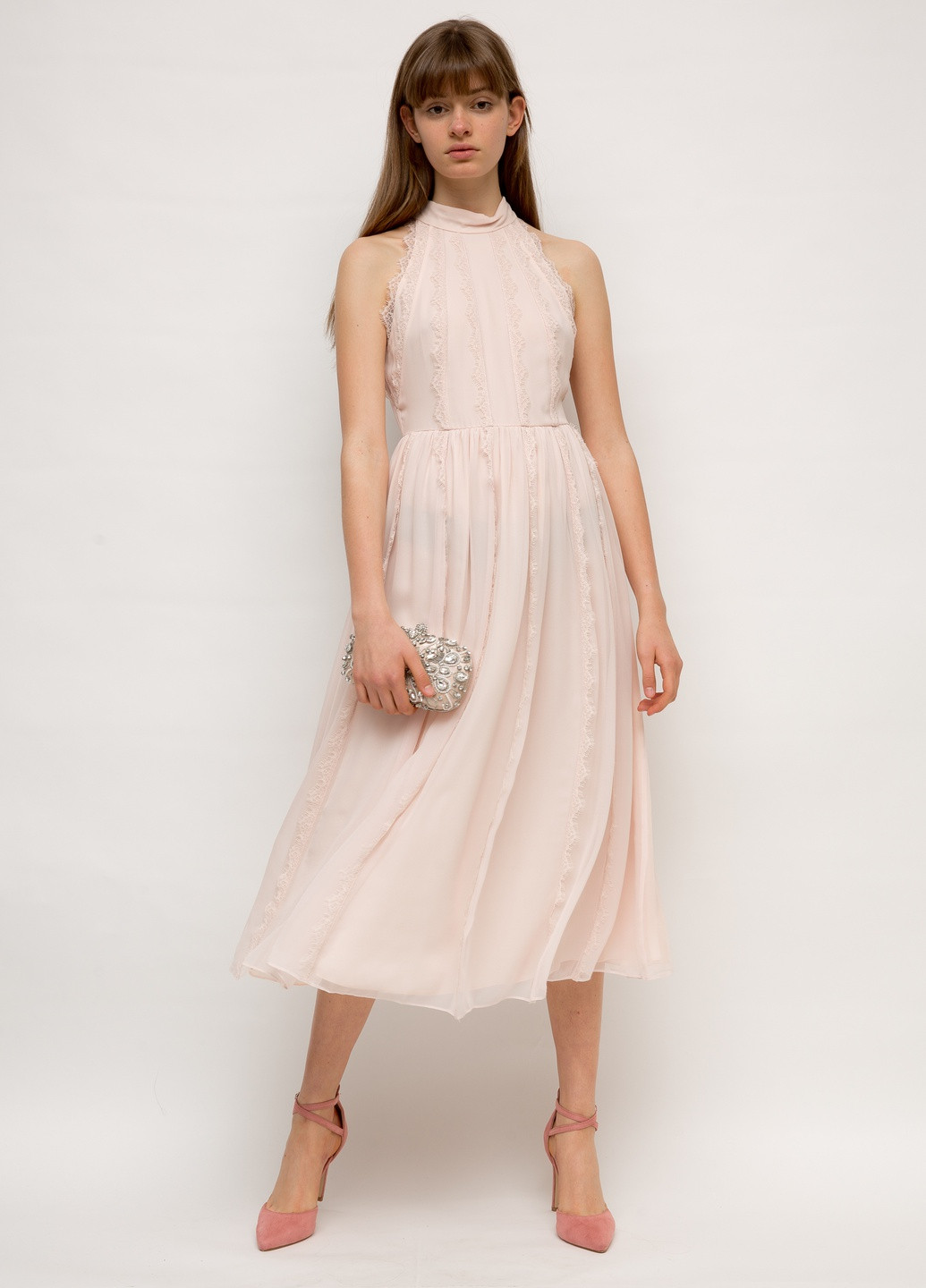 Світло-рожева кежуал сукня Kate Spade однотонна