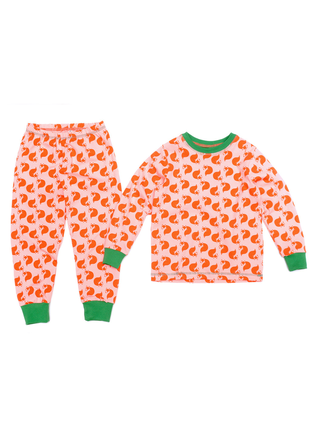 Оранжевая всесезон пижама (свитшот, брюки) Do-Re-Mi