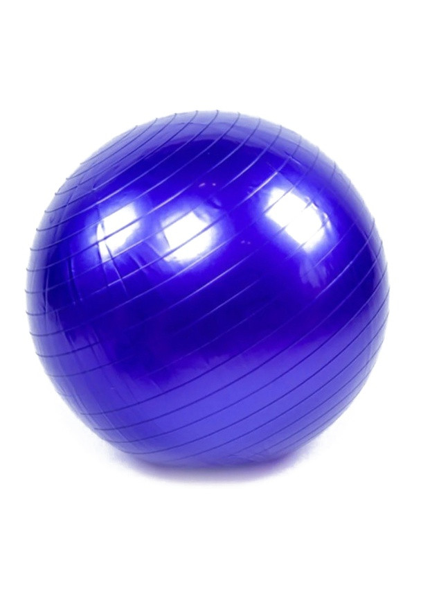 Мяч для фитнеса 65 см синий (фитбол, гимнастический мяч для беременных) EF-65-BL EasyFit (243205385)