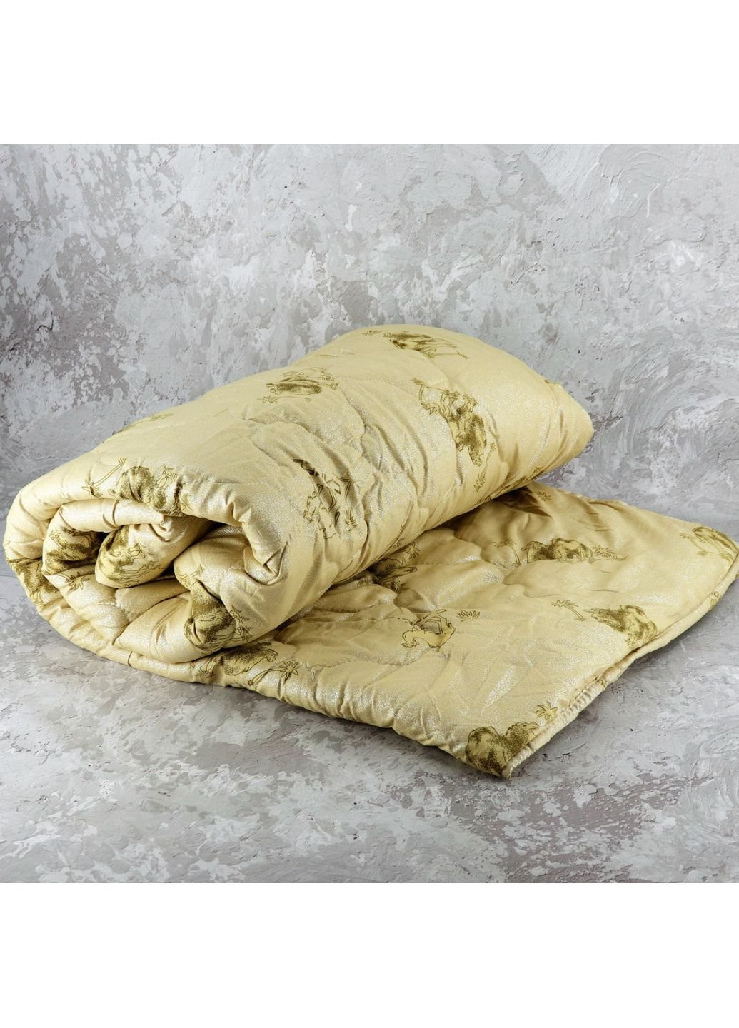 Одеяло ОТКРЫТОЕ верблюжья шерсть (Микрофибра) Двуспальное Евро 200х220 55060 Moda (253618566)