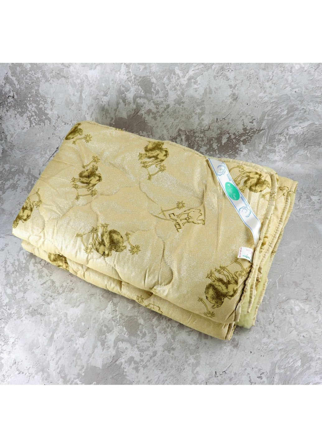 Одеяло ОТКРЫТОЕ верблюжья шерсть (Микрофибра) Двуспальное Евро 200х220 55060 Moda (253618566)