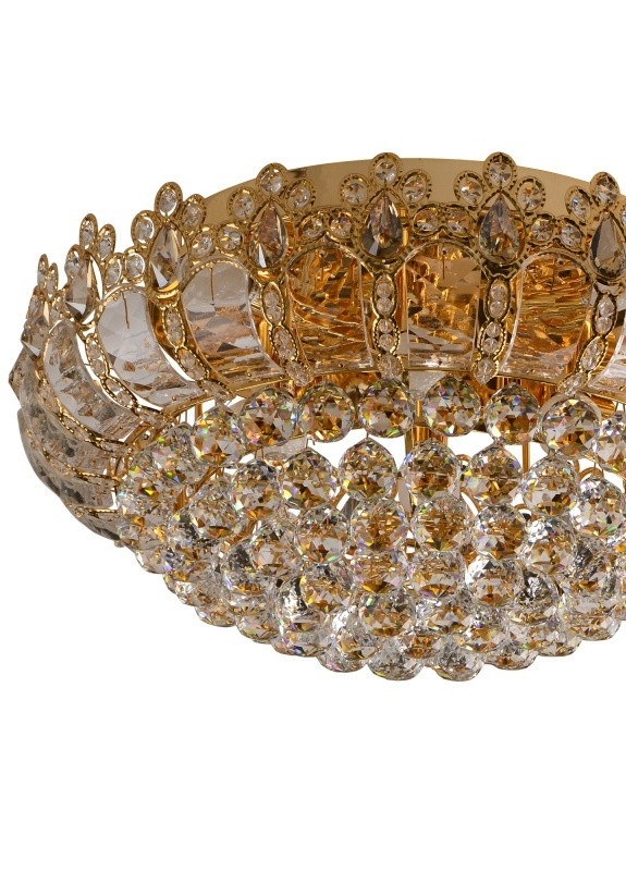 Люстра стельова торт з підсвічуванням велика BCL-388S/8*E14 + 12 LED Brille (253885939)