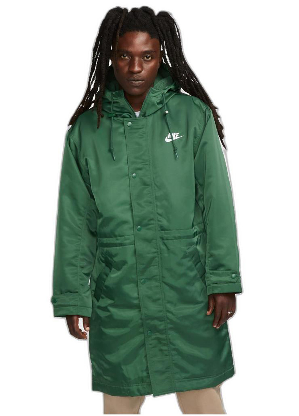 Зелена демісезонна куртка fb7320-323 Nike Club Stadium Parka