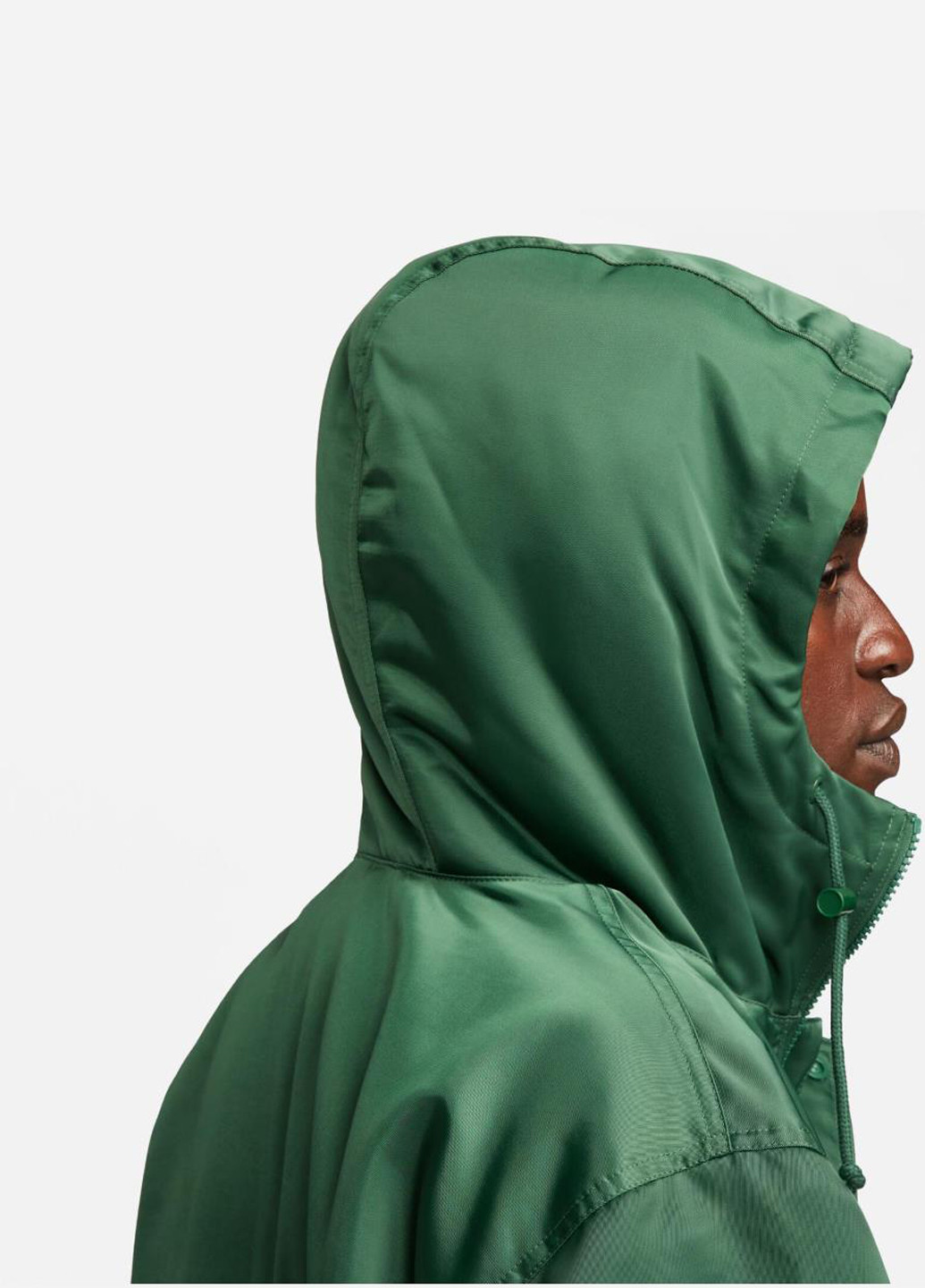 Зелена демісезонна куртка fb7320-323 Nike Club Stadium Parka