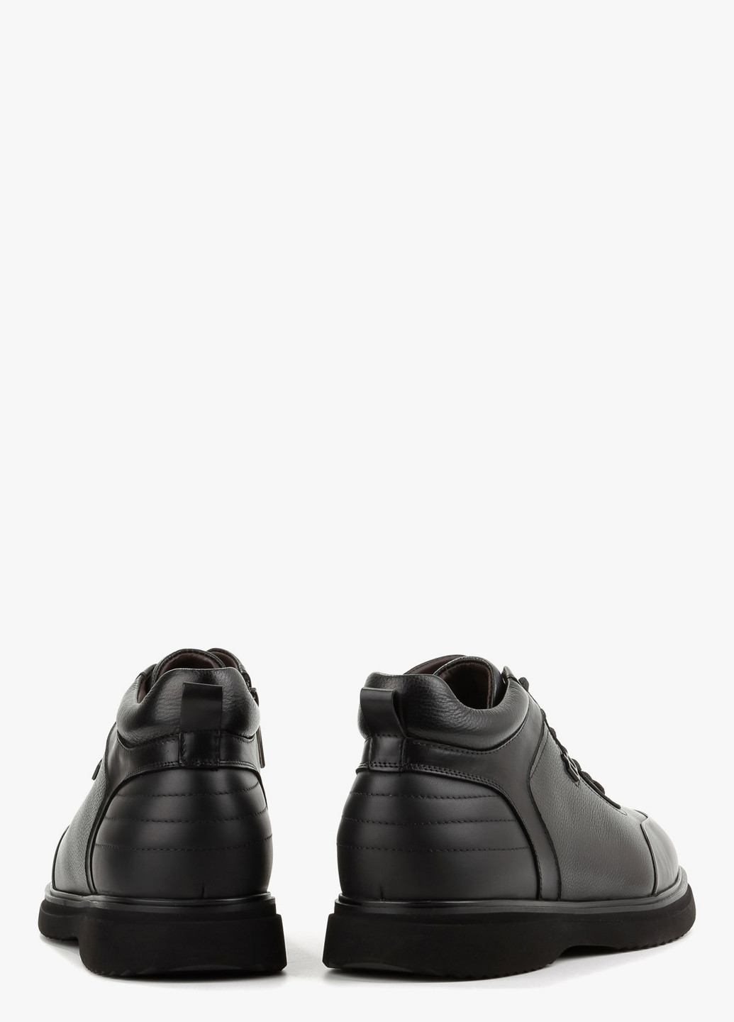 Черные зимние ботинки Le'BERDES