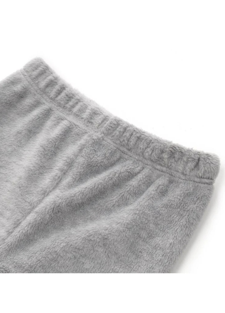 Белый демисезонный костюм десткий флисовый (bts-176-68b-gray) Breeze