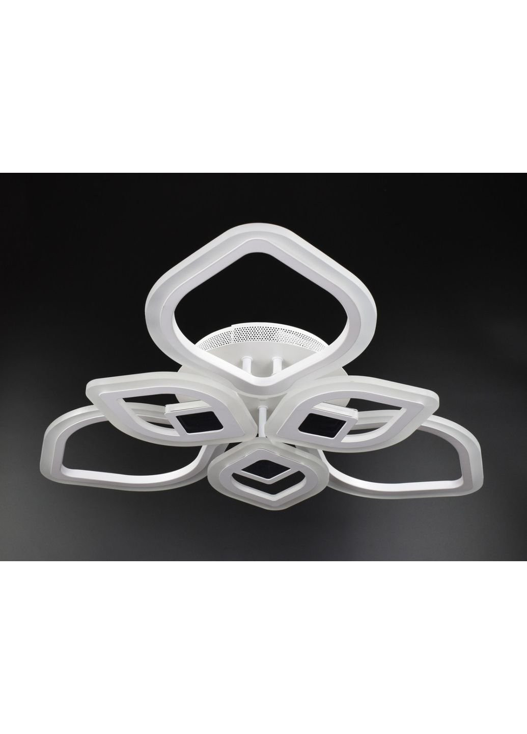 Люстра потолочная LED с пультом A2721/3+3-3D-wh Белый 10х60х60 см. Sunnysky (253627445)