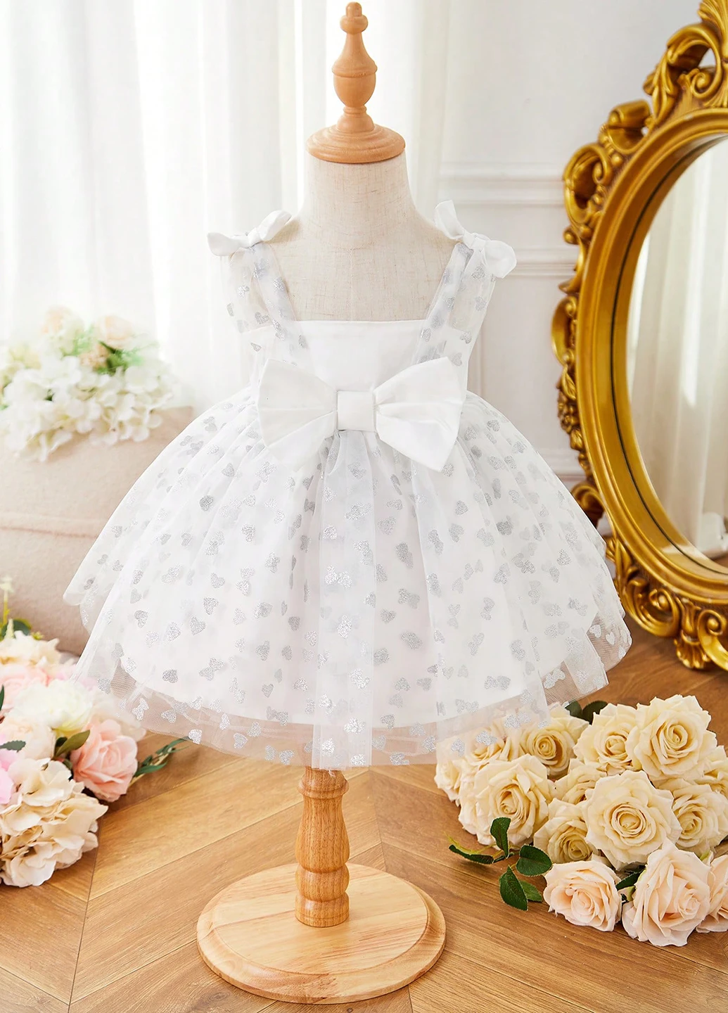 Біла сукня SHEIN (346790696)