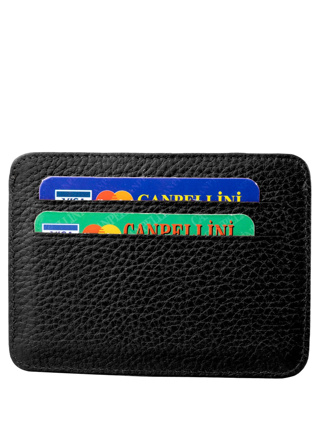 Чоловіча шкіряна візитниця 11х8,5х0,5 см Canpellini (212702386)