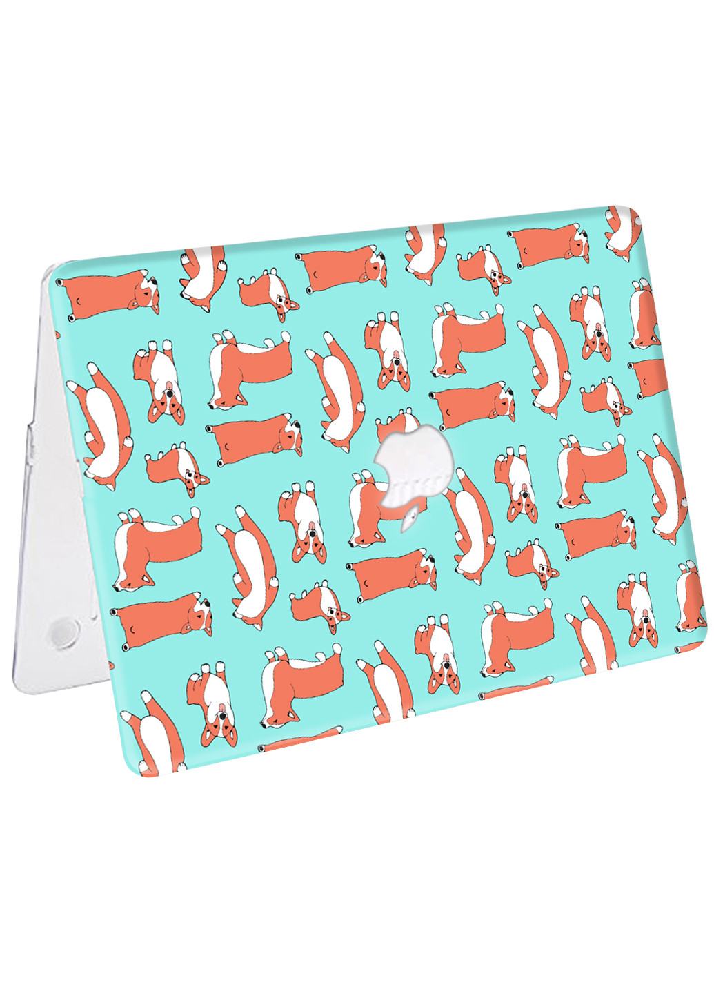 Чехол пластиковый для Apple MacBook Pro Retina 15 A1398 Корги Паттерн (6353-2477) MobiPrint (218867523)