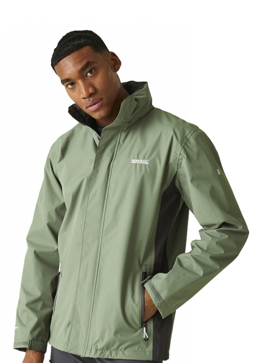 Зеленая демисезонная ветровка Regatta Matt