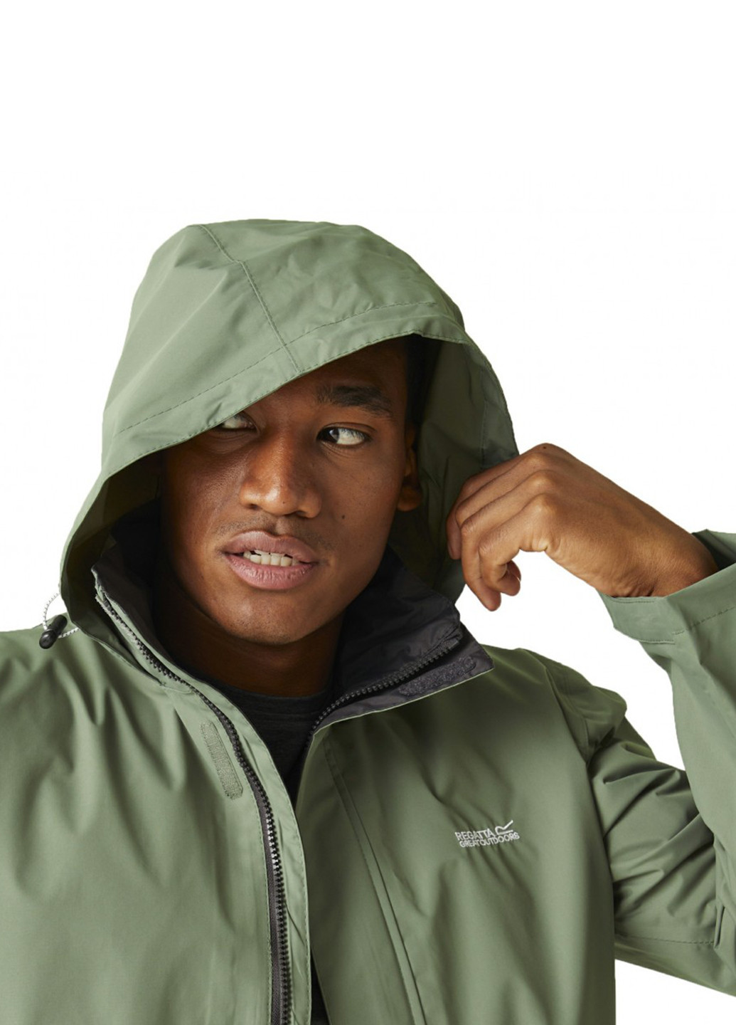 Зеленая демисезонная ветровка Regatta Matt