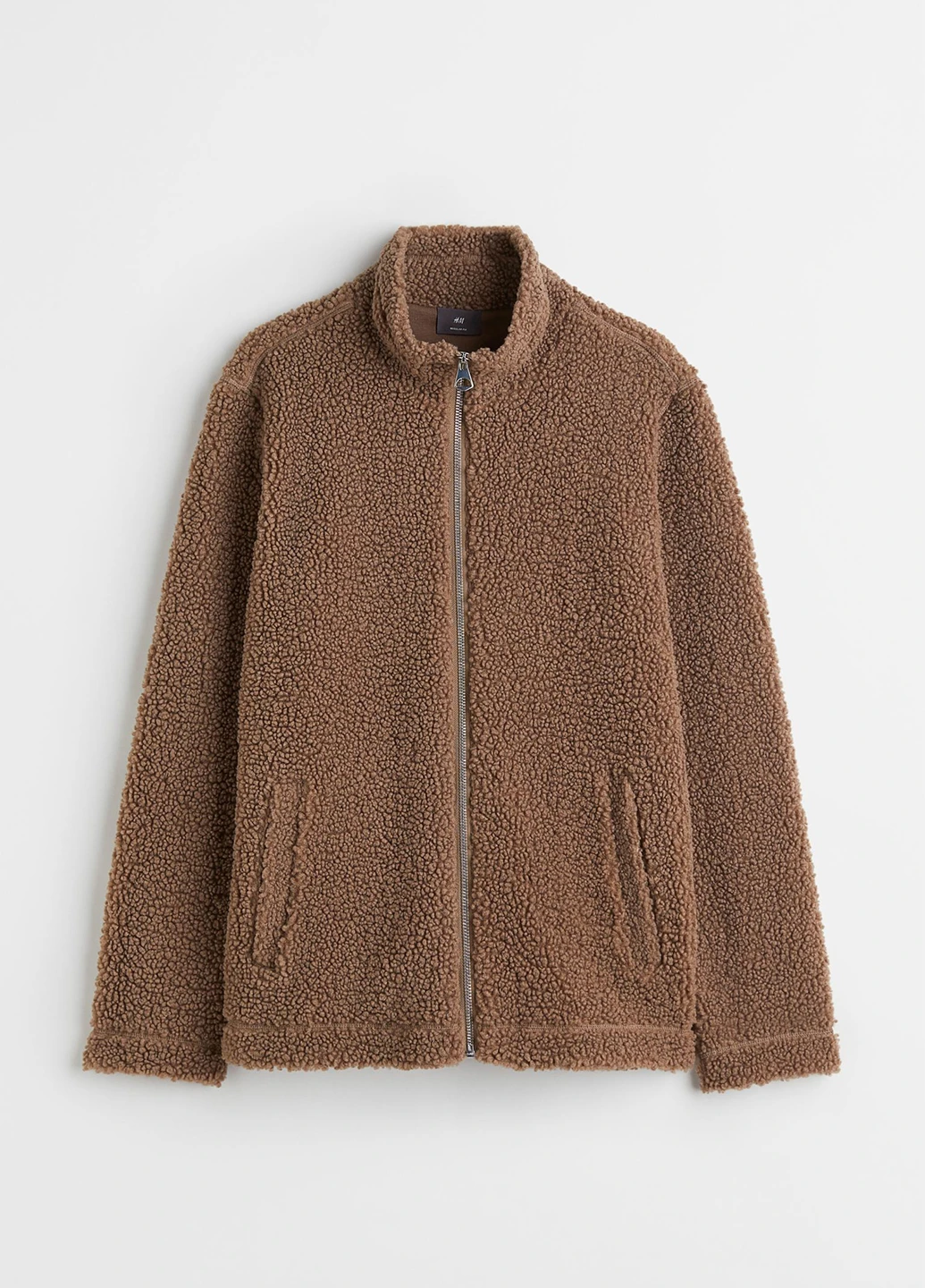 Темно-бежевая демисезонная куртка H&M