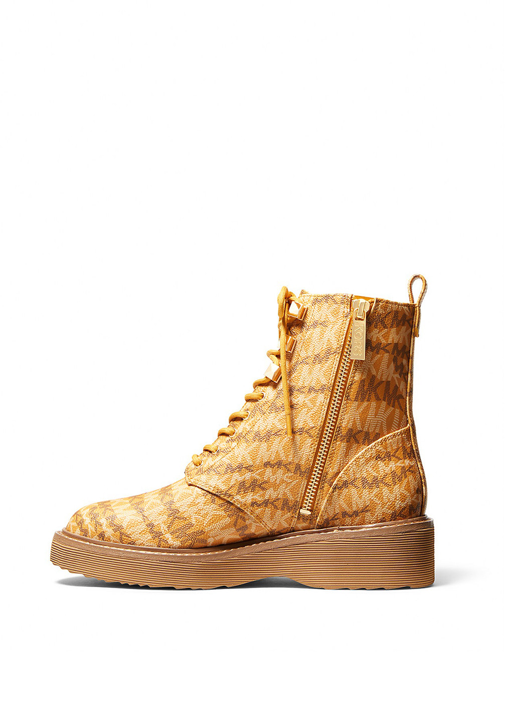 Осенние ботинки Michael Kors с логотипом из искусственной кожи