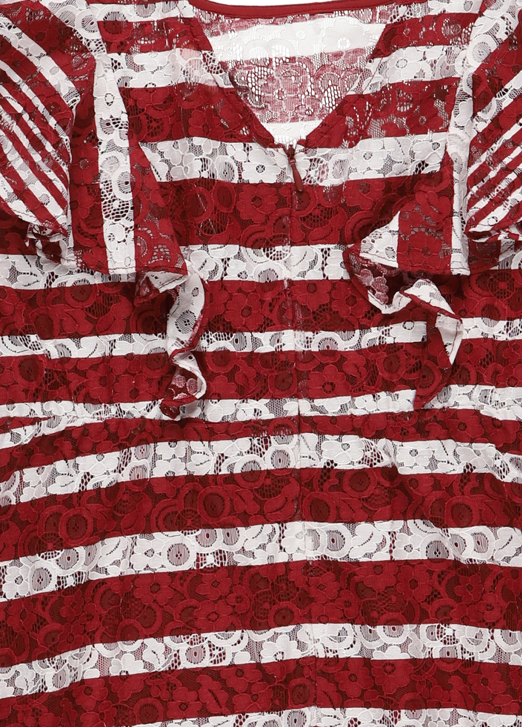 Комбінована кежуал сукня кльош MINT&BERRY в смужку