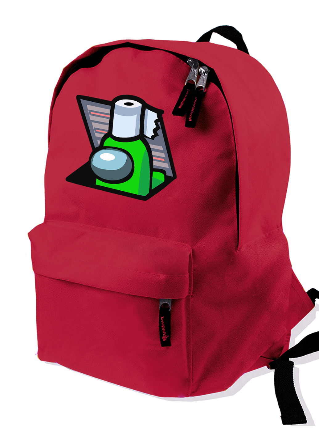 Детский рюкзак Амонг Ас Зелений (Among Us Green) (9263-2592) MobiPrint (217075105)