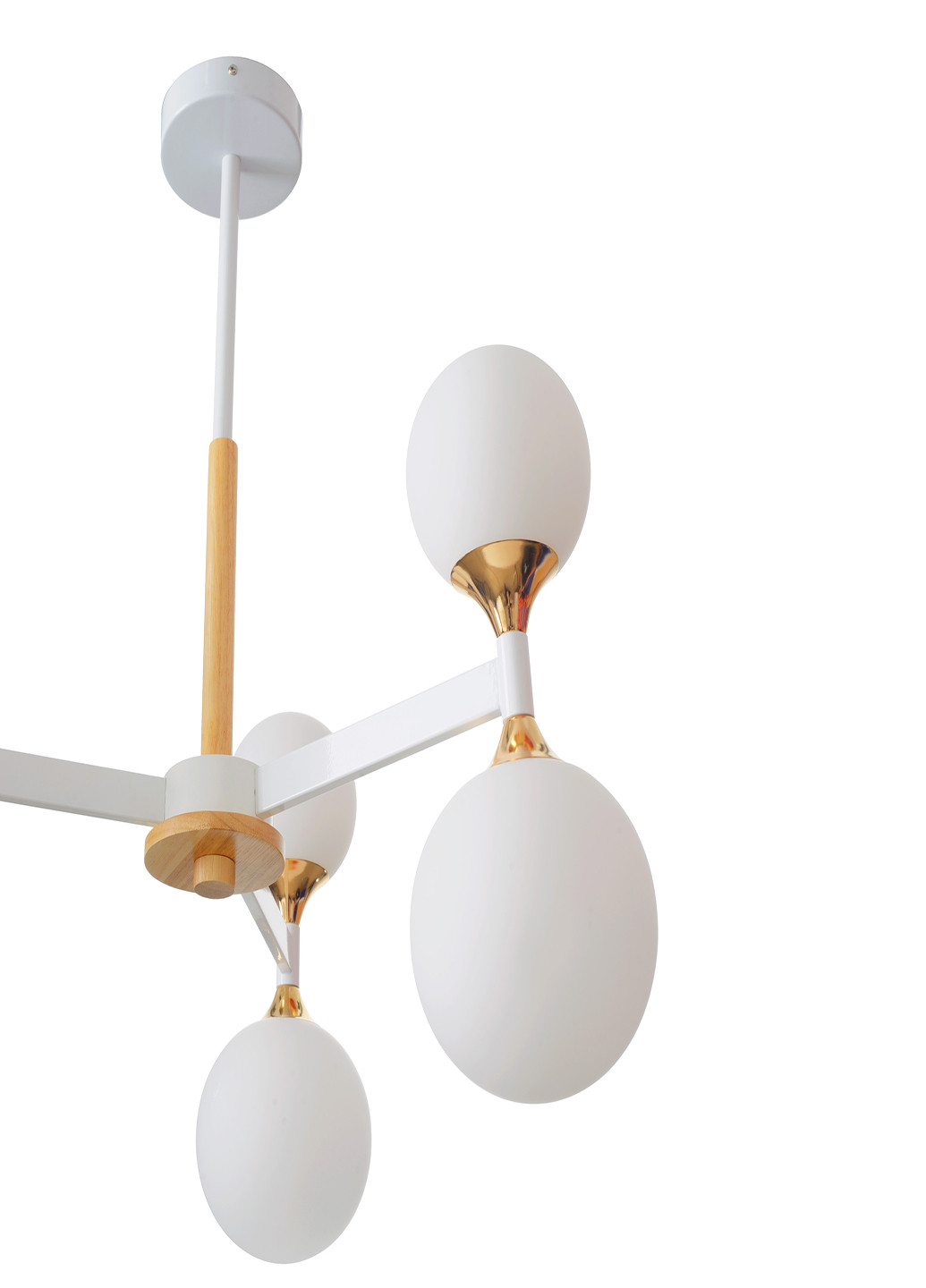 Потолочная люстра BR-01 603S/6 E27 Wood/WH Brille (251891707)