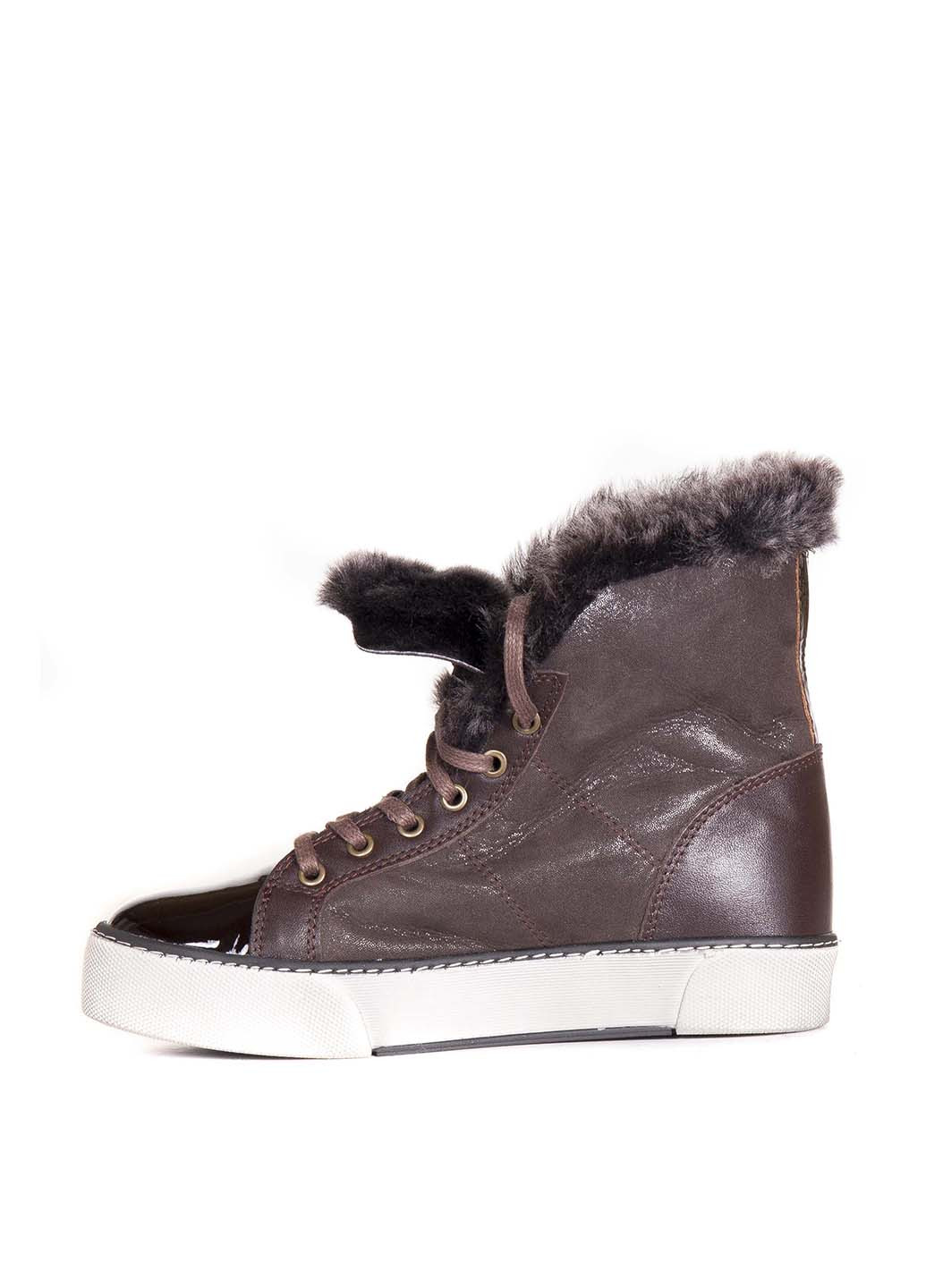 Зимние ботинки Rovigo без декора из натуральной замши