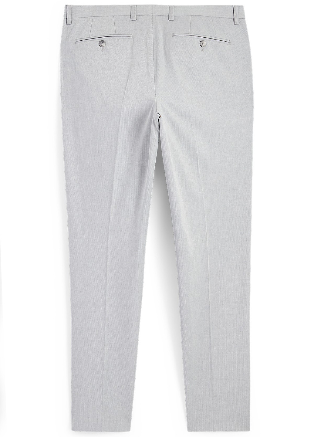 Серые кэжуал, классические демисезонные классические, прямые брюки C&A