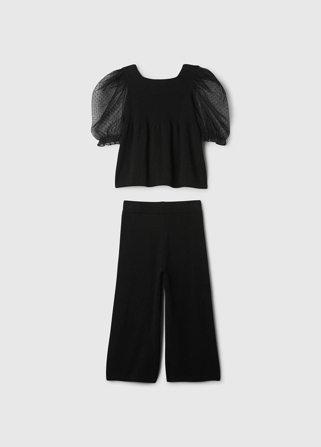 Чорний демісезонний костюм (блуза, штани) брючний Gap