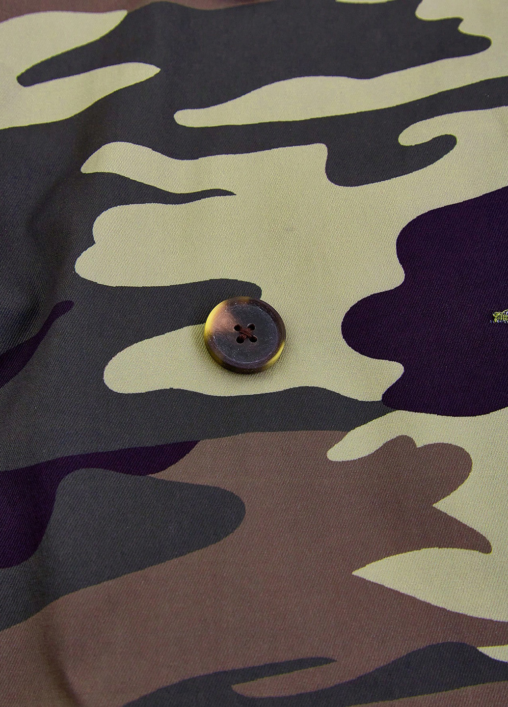 Комбіноване демісезонне Пальто однобортне SHEIN