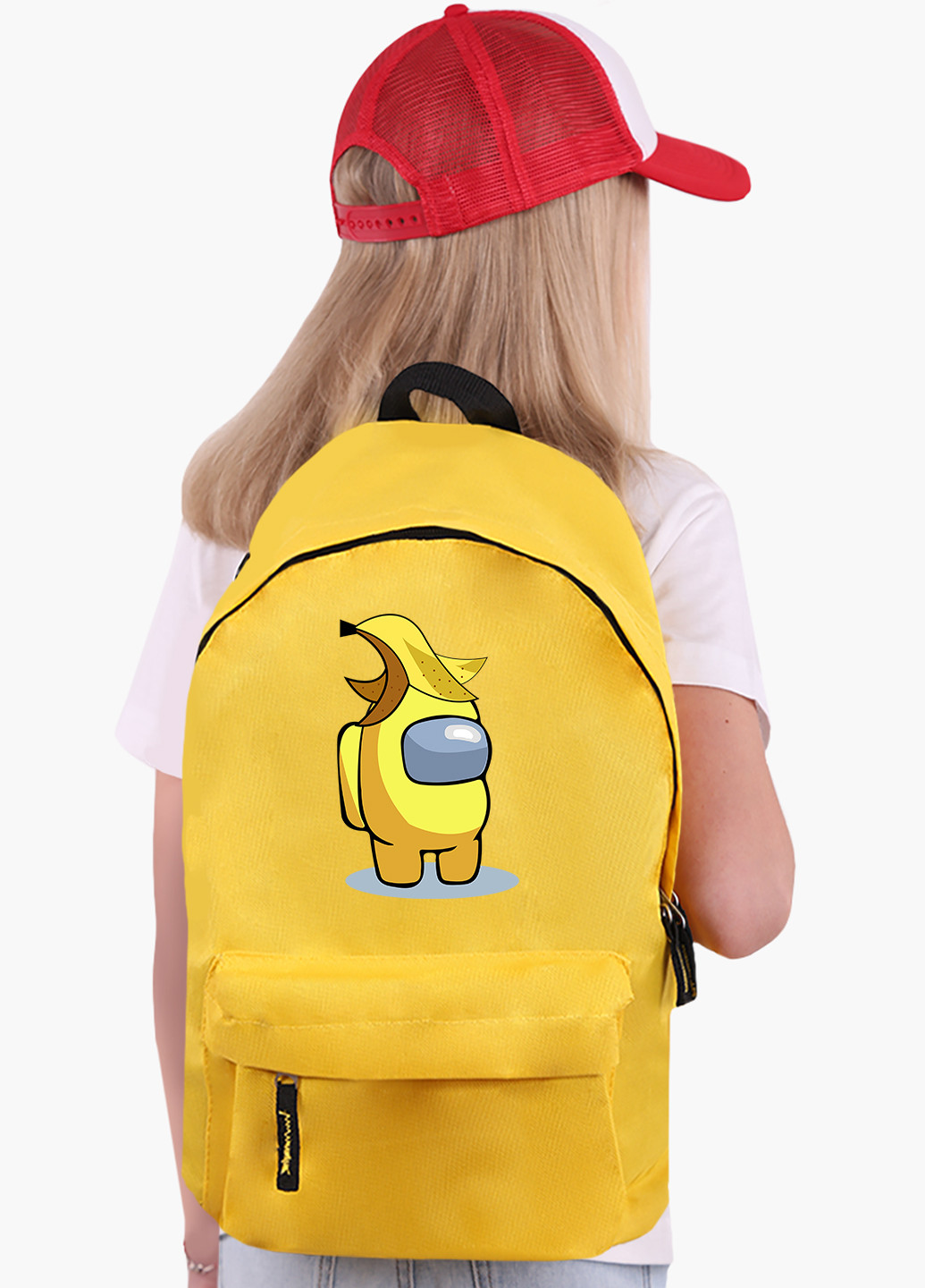Детский рюкзак Амонг Ас Желтый (Among Us Yellow) (9263-2416) MobiPrint (217075361)