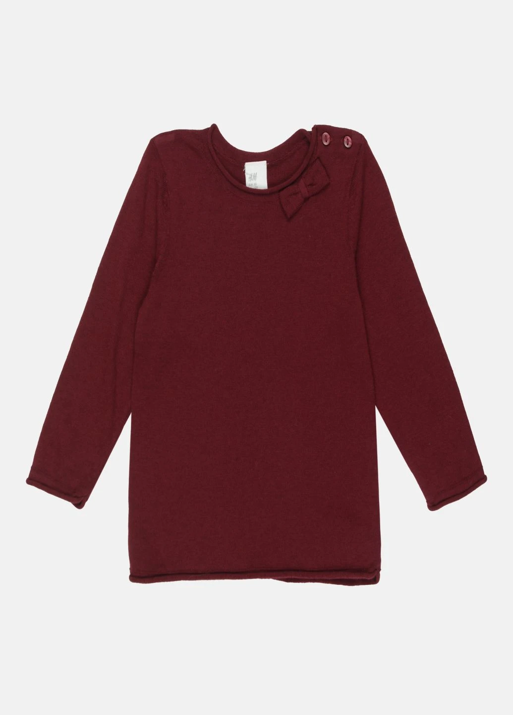 Бордовый демисезонный джемпер H&M
