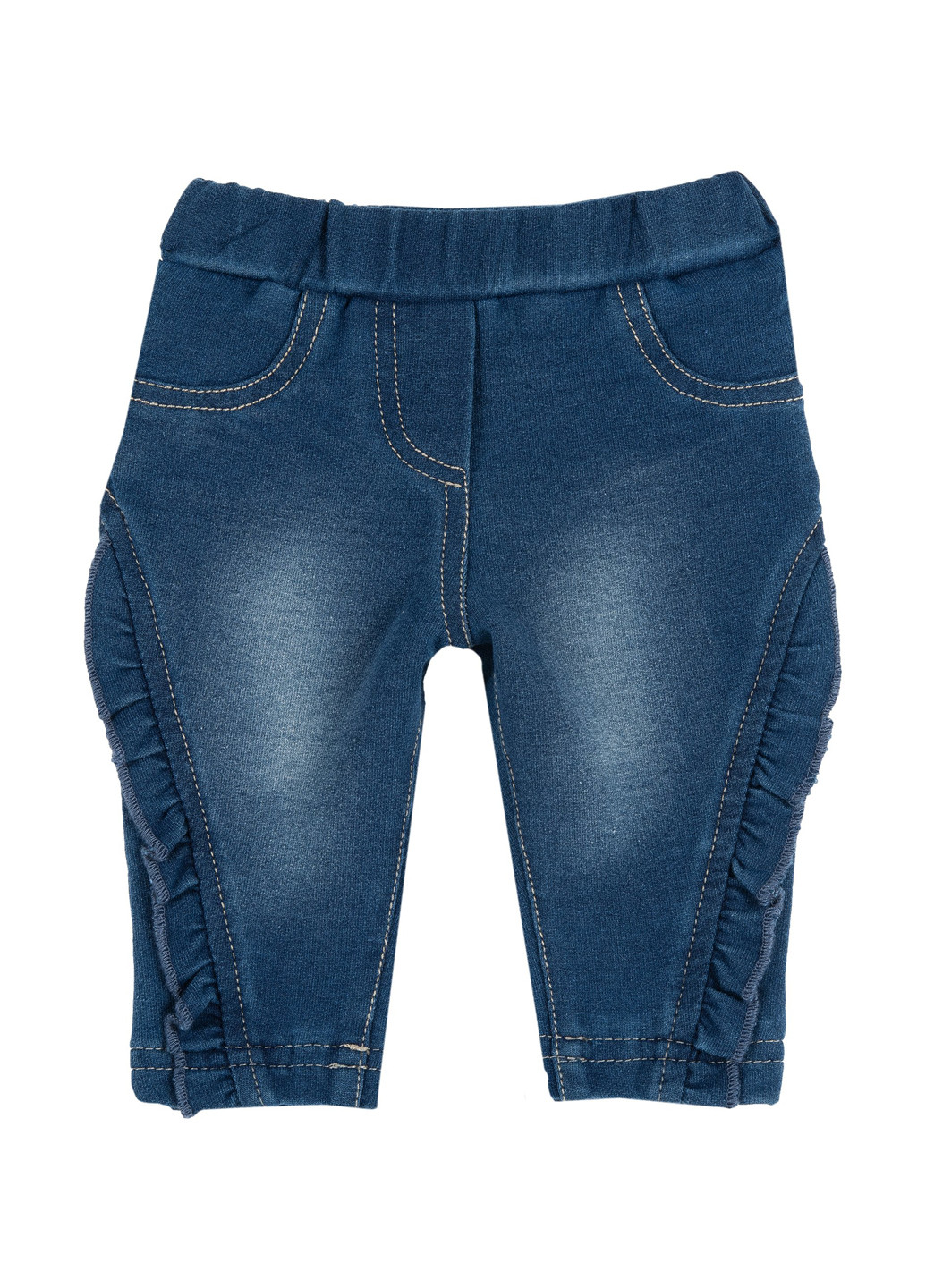 Синие демисезонные зауженные джинсы Chicco