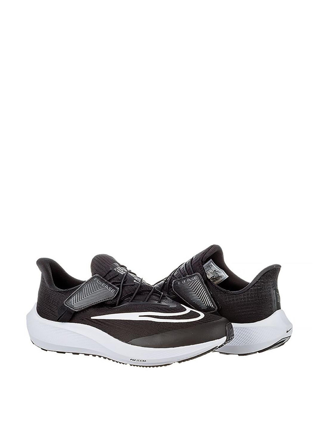 Черные демисезонные кроссовки dj7381-001 Nike AIR ZOOM PEGASUS FLYEASE