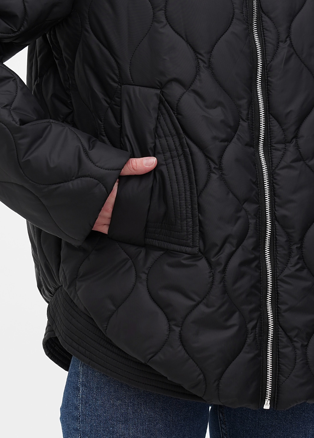 Черная зимняя куртка Eva Classic