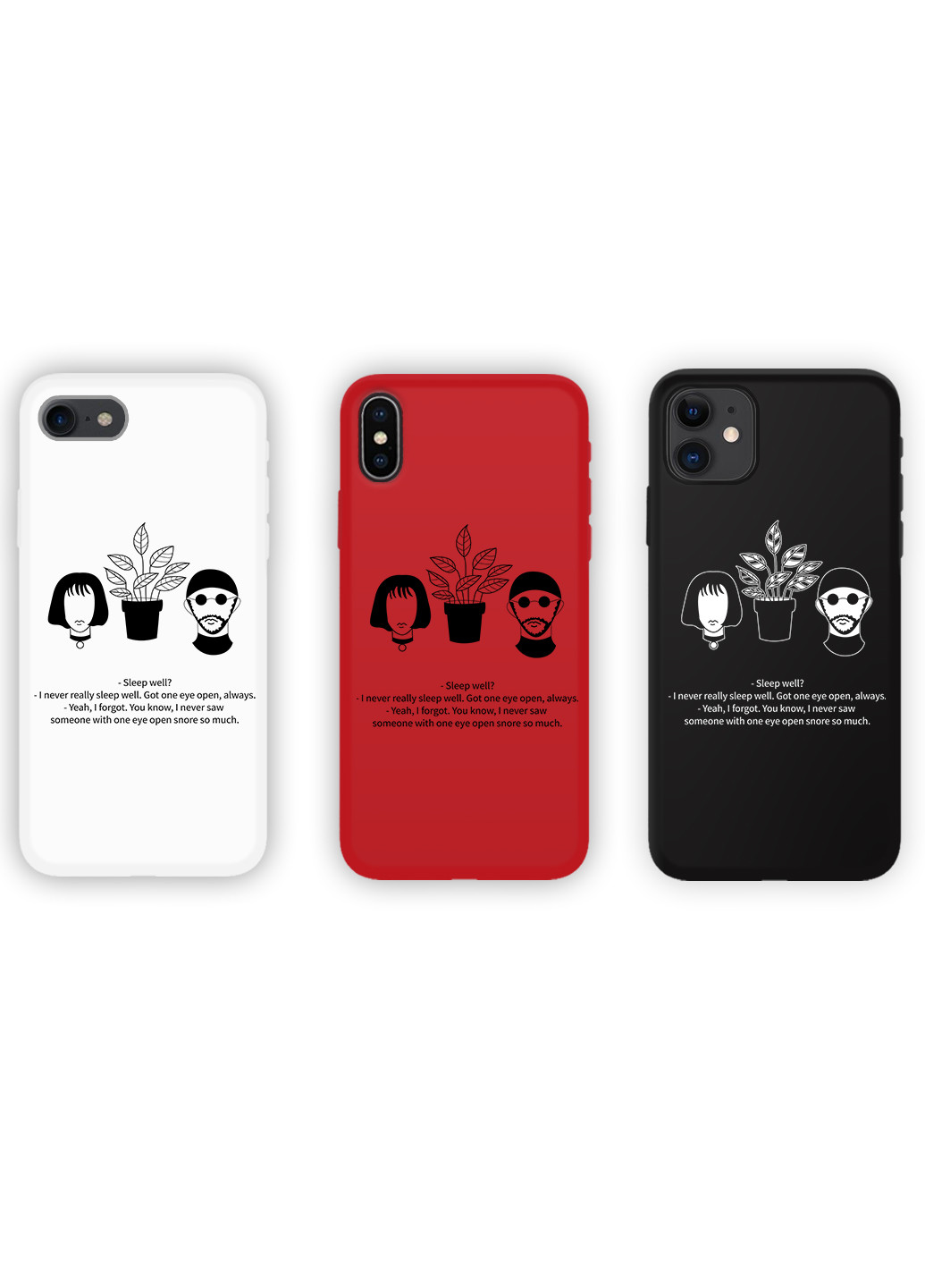 Чехол силиконовый Apple Iphone X Леон Киллер (Leon) (6129-1453) MobiPrint (219777282)