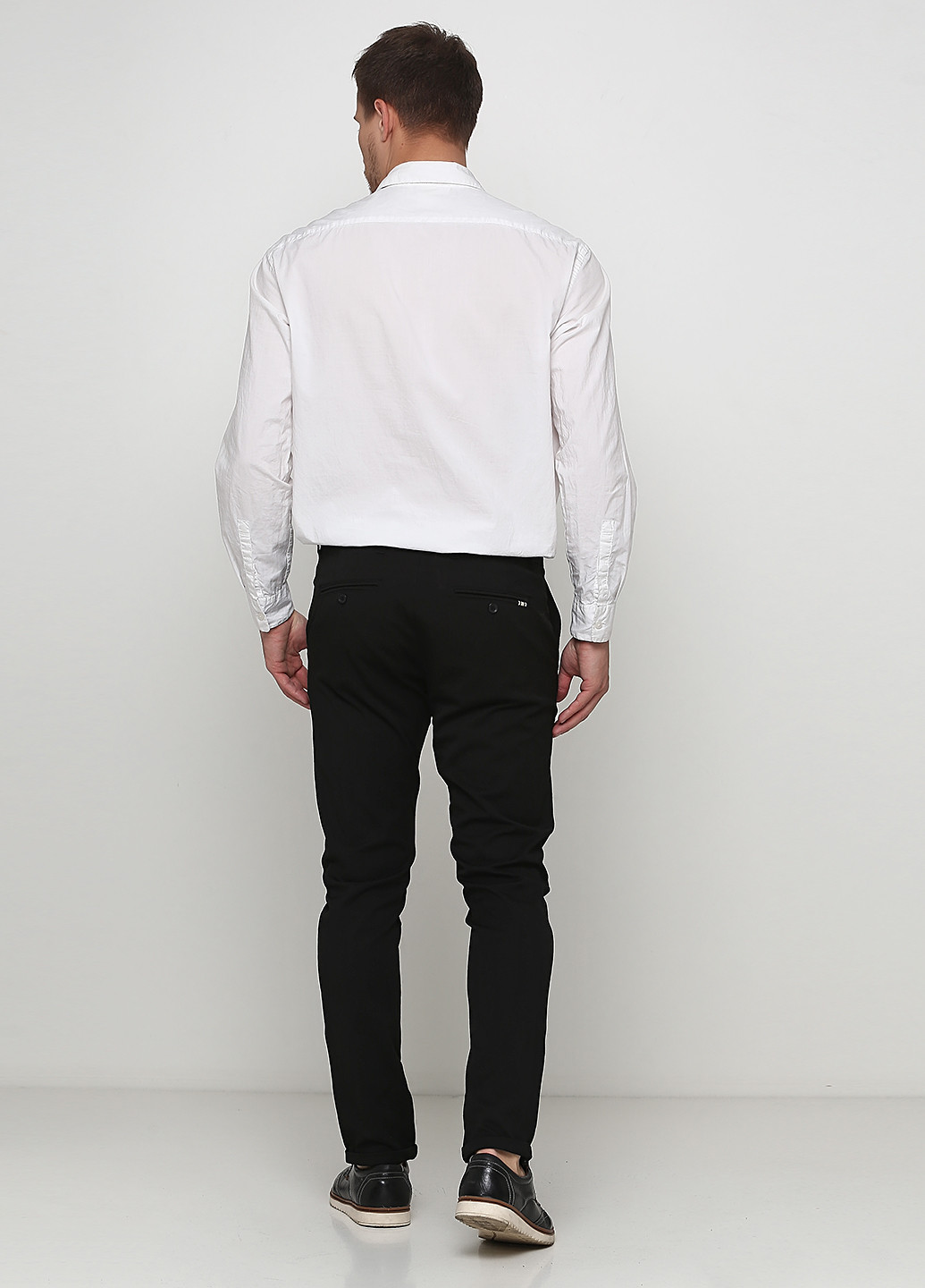 Черные классические демисезонные прямые брюки Tailored Originals