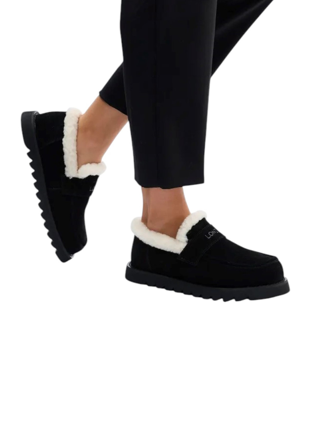 ALLSY Туфли черный з натуральная замша, китай — зима (361427712)