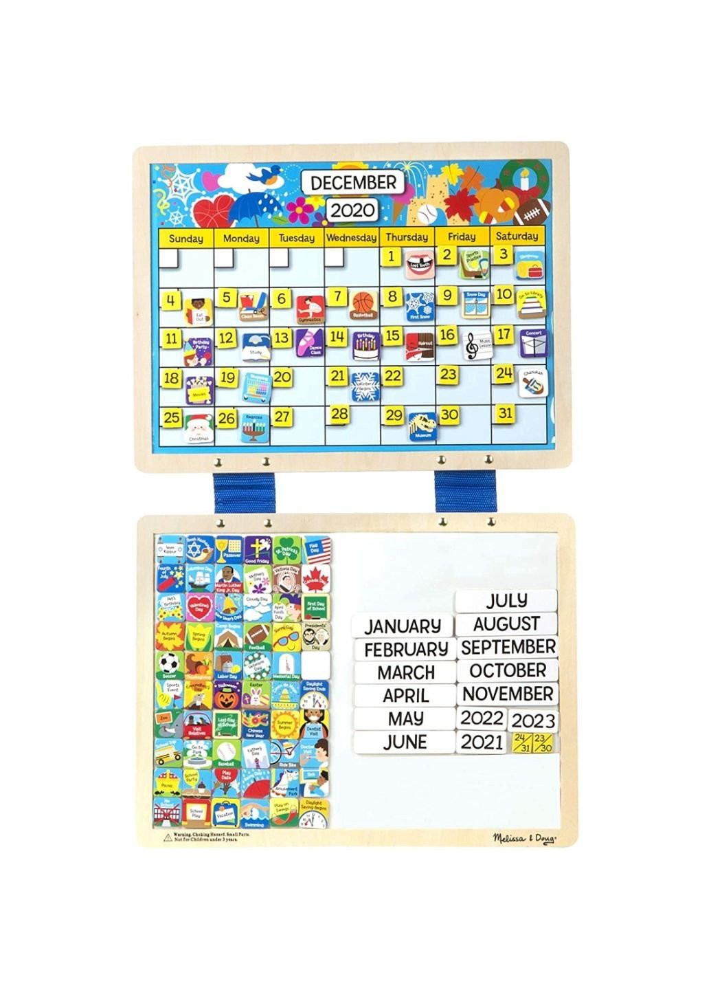 Игровой набор Вечный магнитный календарь (MD5058) Melissa&Doug (254067242)