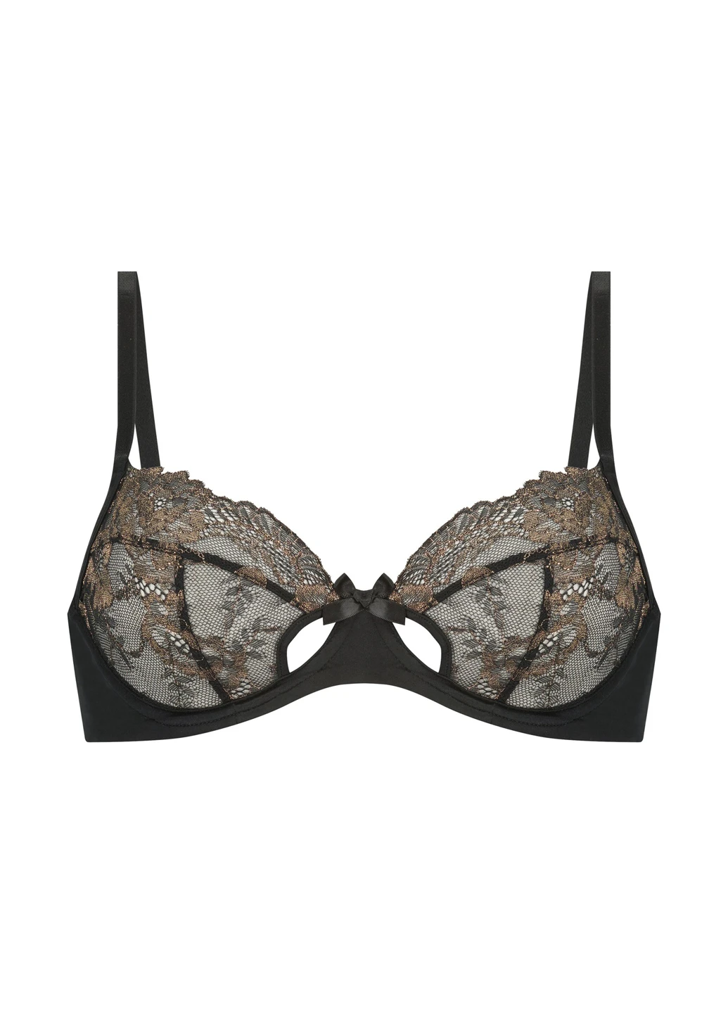 Чорний бюстгальтер Hunkemoller з кісточками поліамід, мереживо