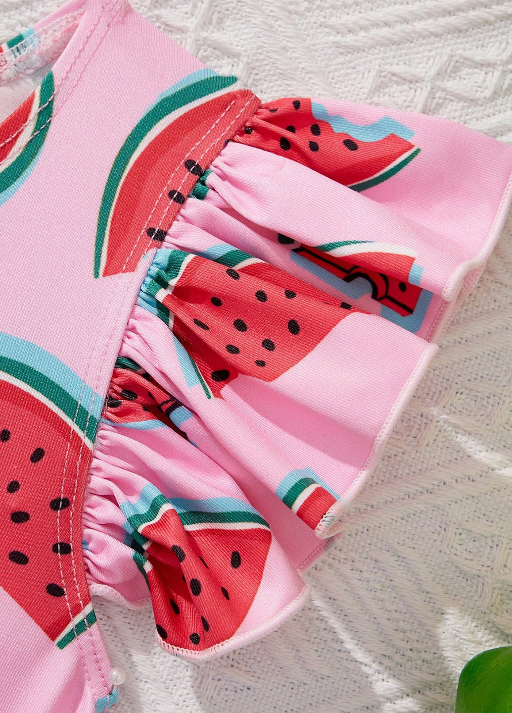 Комбінований літній купальник (топ, трусики) роздільний SHEIN