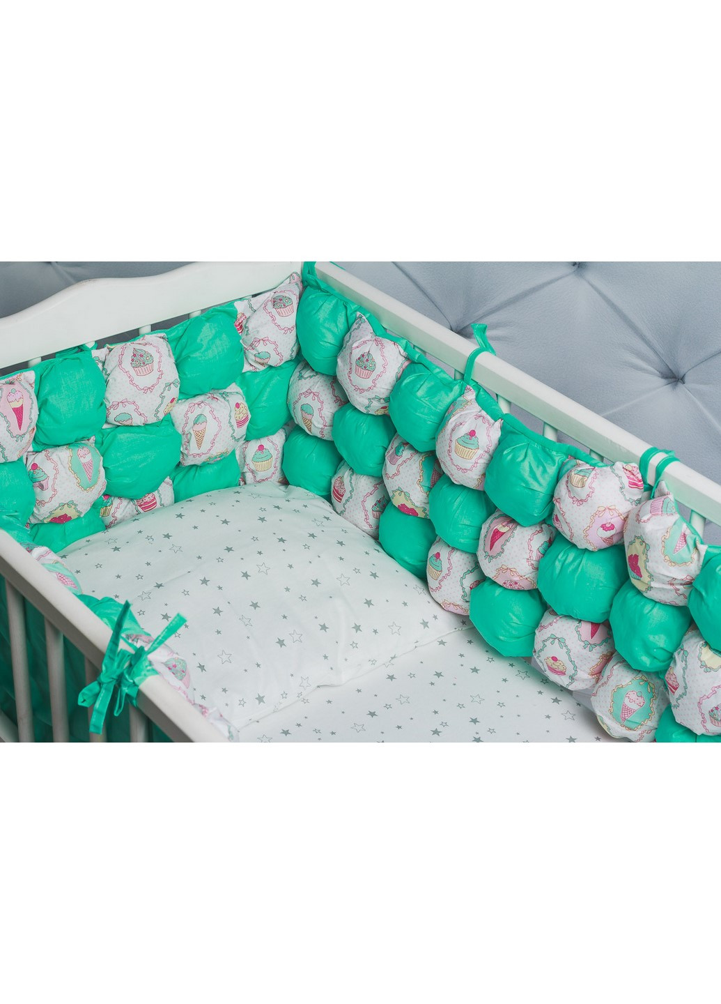 Бортик в кроватку 56/35 Комбинированный Color Dreams (223578852)