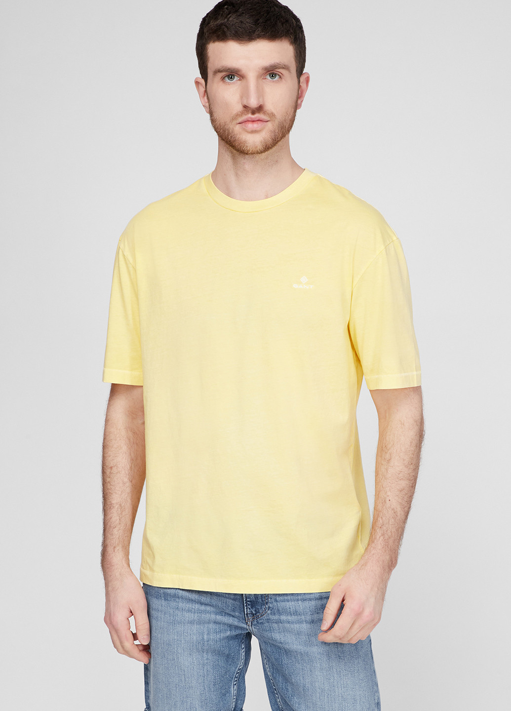 Жовта футболка Gant
