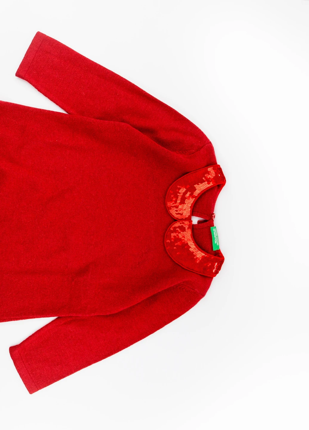 Красное платье United Colors of Benetton (226760738)