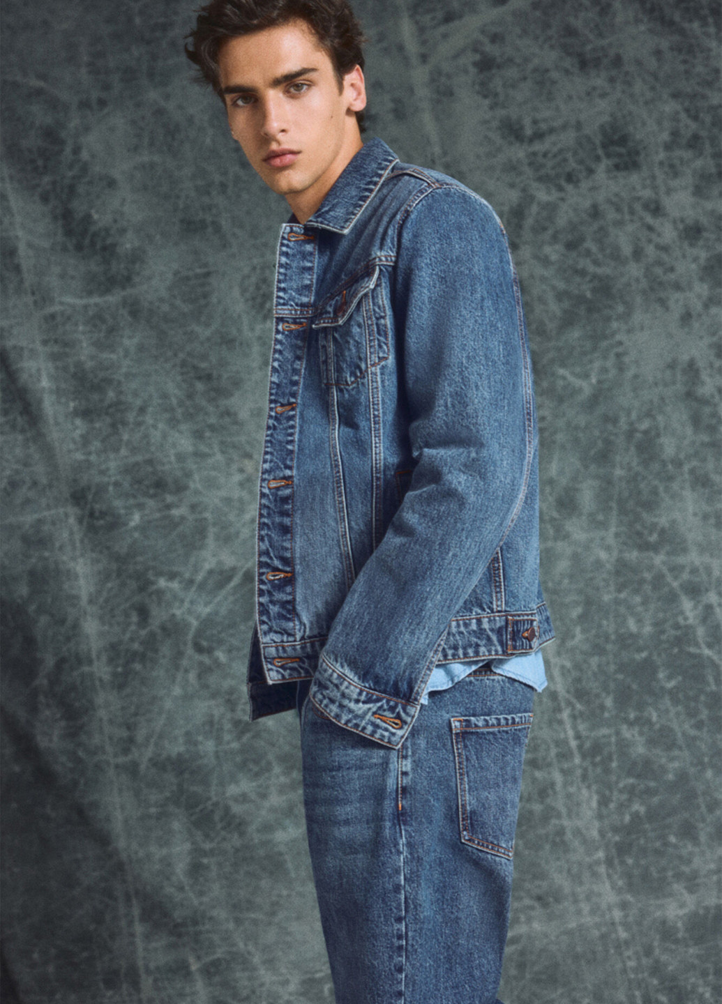 Синя демісезонна куртка Springfield