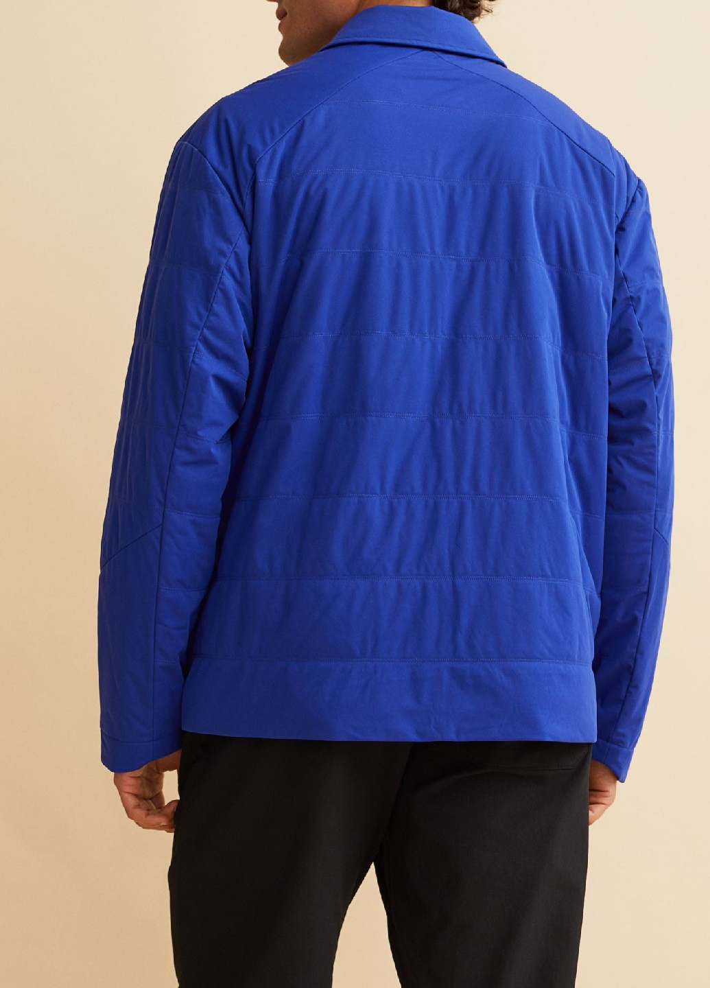 Синя демісезонна куртка H&M