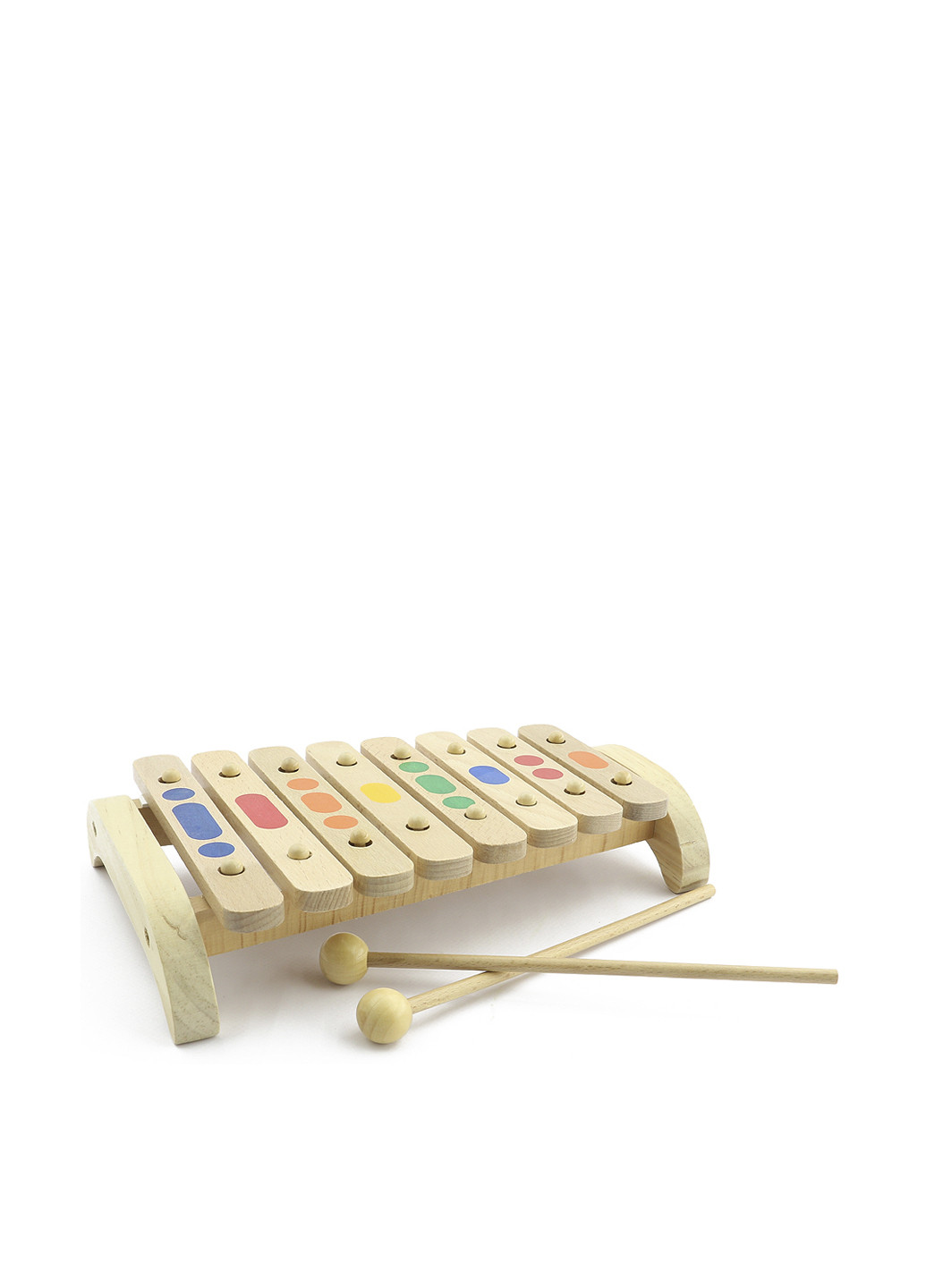 Музыкальная игрушка Ксилофон (8 тонов), 28,0х7,0х19,0 см Игрушки из дерева (81043335)