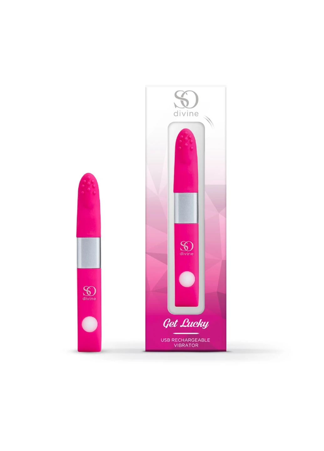 Мини USB вибратор для клитора Get Lucky So Divine (252612390)