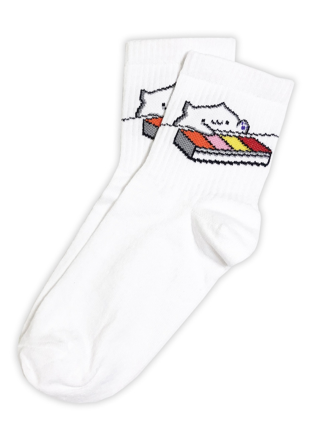 Носки Bongo cat Rock'n'socks высокие (211258836)