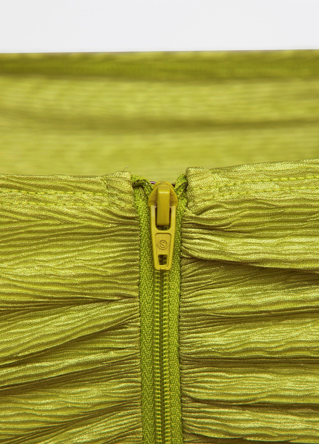 Салатова коктейльна сукня з відкритими плечима SHEIN однотонна