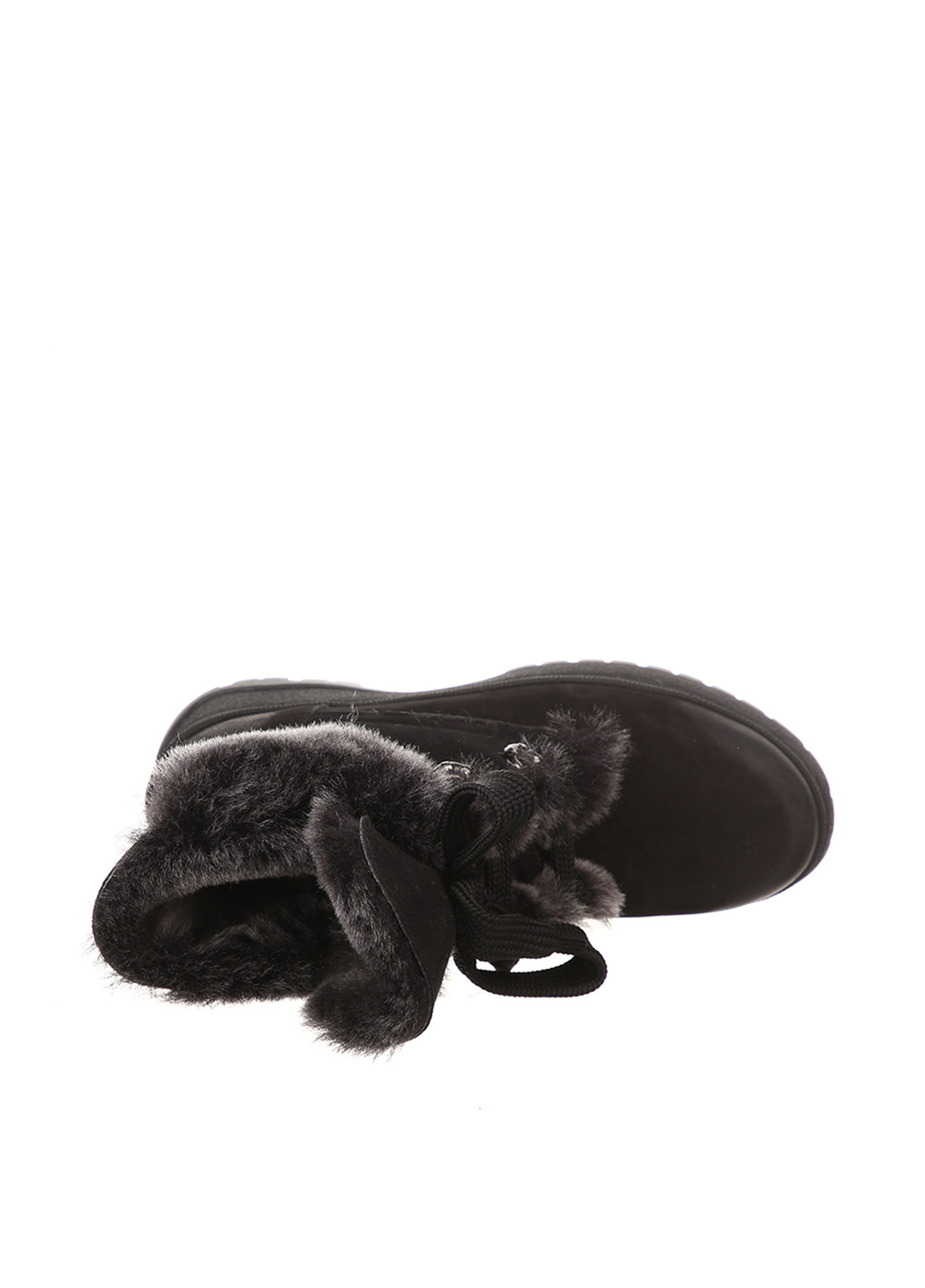 Зимние ботинки Pera Donna с мехом из натурального нубука
