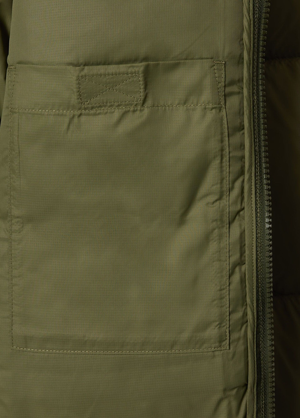 Оливковий (хакі) зимній Пуховик Lacoste