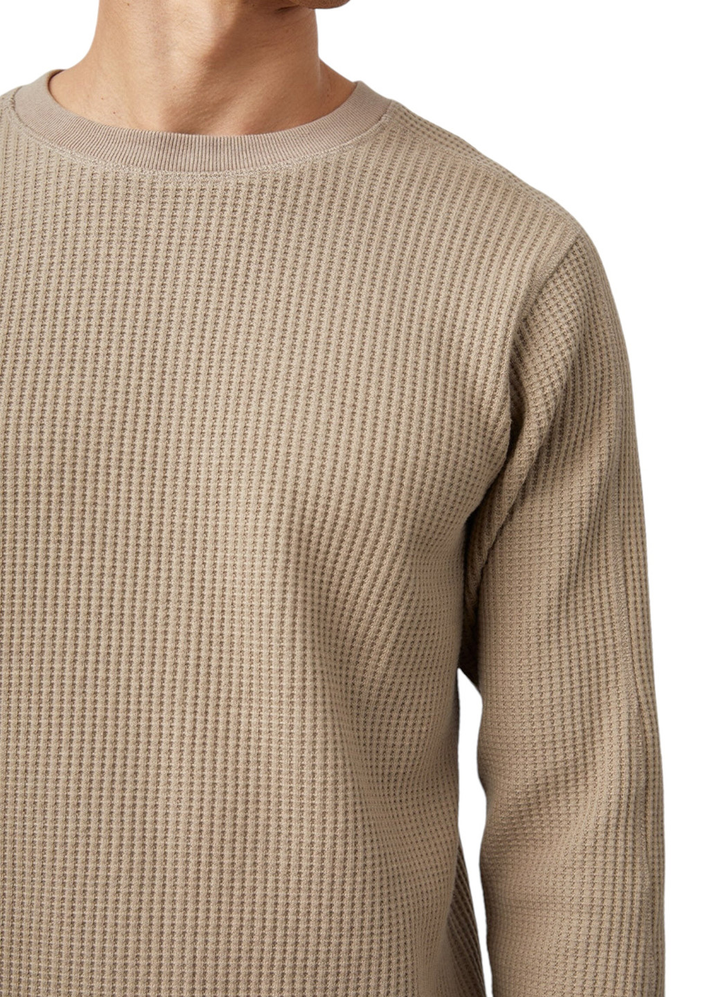 Бежевый свитшот Barstool Sports однотонный вышивка (305944168)