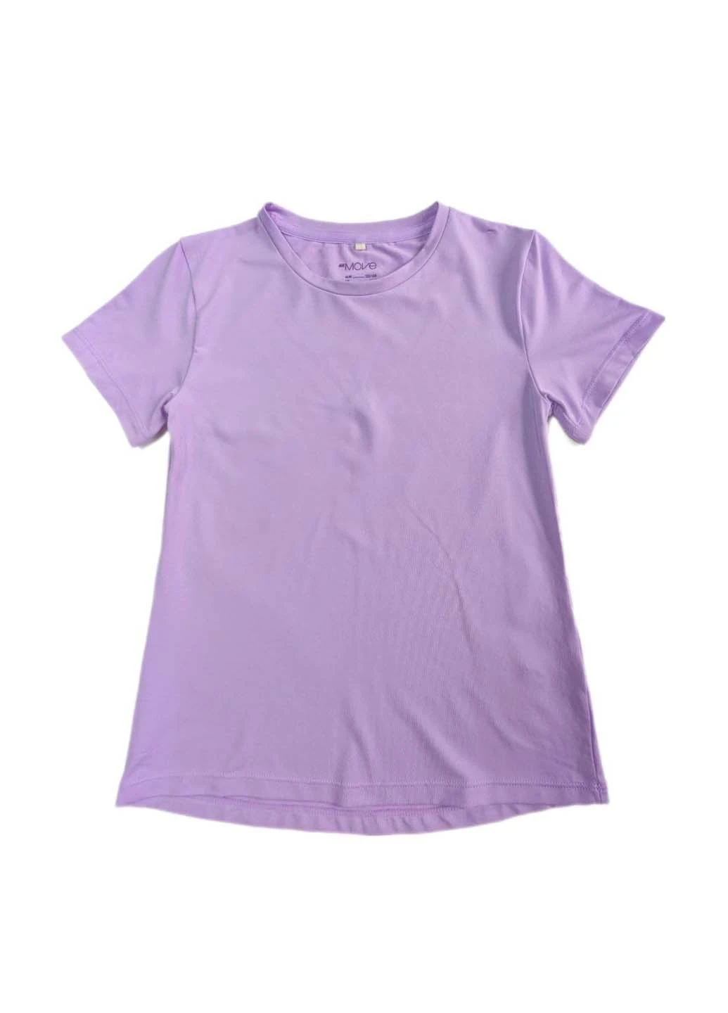 Светло-фиолетовая летняя футболка H&M