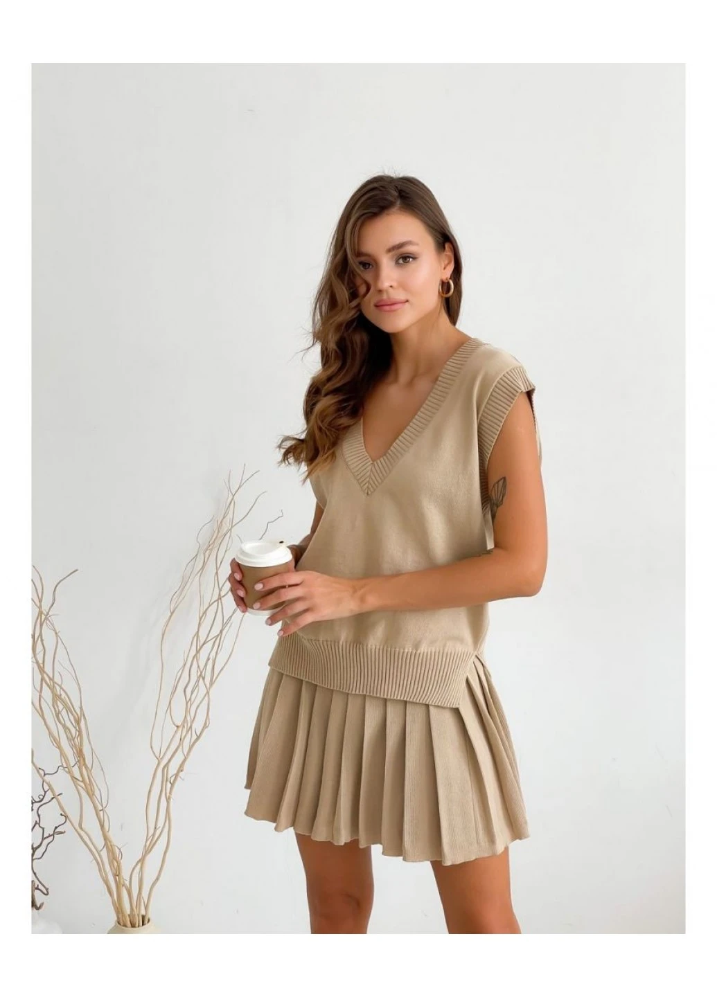 Спідниця-плісе Cotton Art Knit 27010 (254783694)